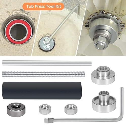 For W10435302 Washer Bearing And Tub Seal Kit & W10447783 Installat