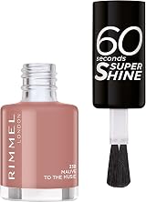 Rimmel 60 Seconds Mauve to the Music Nail Polish 8ml Quick-Dry High Shine view 2