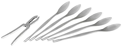 CRUZ DE MALTA EC01MARI001 - Estuche PVC, 6 Tenedores + rompemarisco