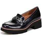 Naturalizer Womens Cabana Lug Sole Slip on Loafer