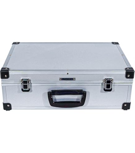 Noll - Caixa de Ferramentas Reforçada em Alumínio Média 42x28x12cm