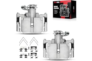 Torchbeam Rear Brake Calipers Set for Dodge Dart 2013-2016, Rear Left and Rear Right Calipers with Bracket Replace # 18B5424+18B5425