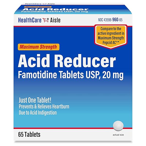 HEALTHCAREAISLE FAMOTIDINE 20 MG – 65 TABLETS –...