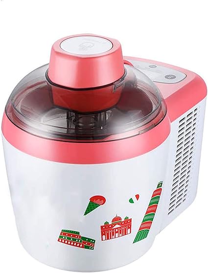 Amazon 2v自家製自動ハードソフトクリームメーカーアイス メカファッションファッションジェリーミルクシェイク家庭用ヨーグルトデザートマシン子供 男の子 女の子diyアイスクリームクリスマスプレゼント レッド Daxinyang ホーム キッチン