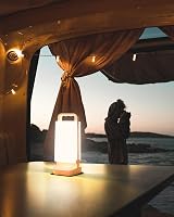 Lepwings Solar Camping Lantern 6000mAh USB-C Rechargeable 80H IPX4 Dim, 1 Pack view 4