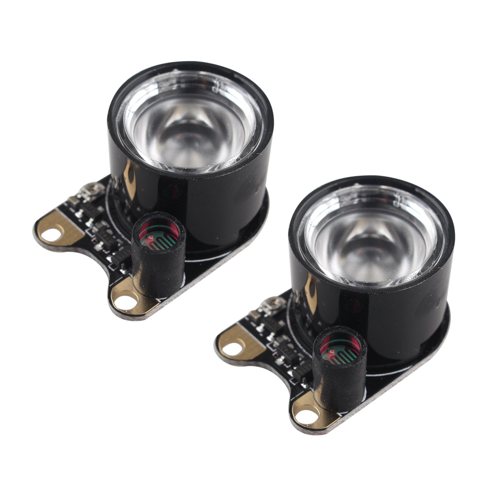 HALJIA 2 PCS Infrared LED Light 3W High Power 850 IR LED Infrared Module with Adjustable Resistor Compatible with Raspberry Pi Camera Night Vision
