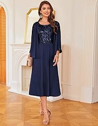 2 Pieces Mother of The Bride Dresses for Wedding