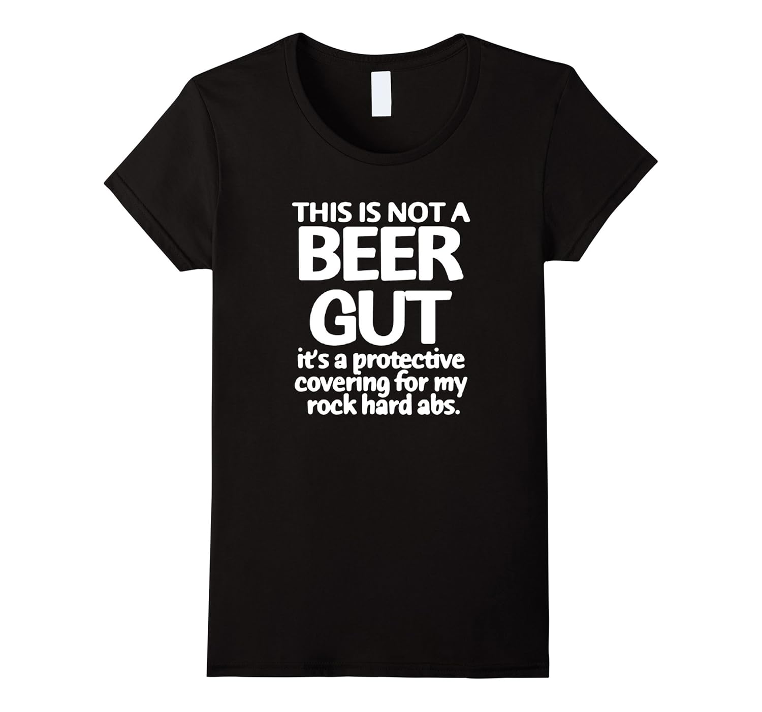 THIS IS NOT A BEER GUT FUNNY BEER DRINKERS TEE SHIRT