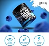 Warrior Rage Pre Workout Powder 392g 45 Servings Blue Raz 300mg Caffeine view 2