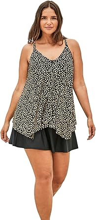 plus size swim dresses longer length