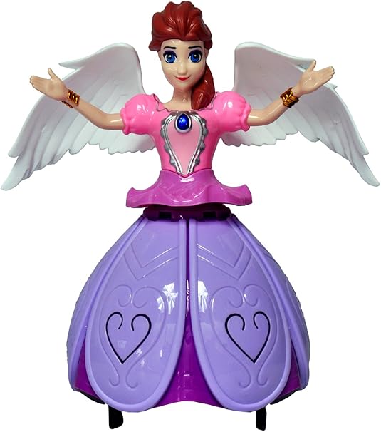 Toyshine Dancing Angel Girl Robot with Lights and Music