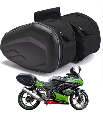 Amazon.com: Genuine Kawasaki Accessories KQR Saddlebags For