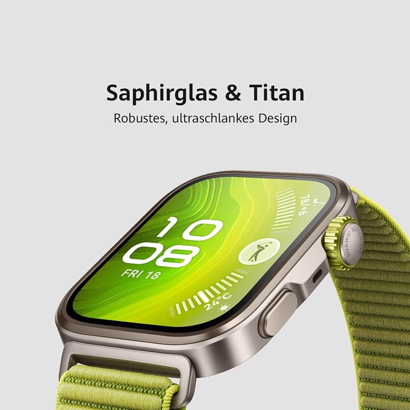 Watch FIT 4 Pro Smartwatch, GPS, Fitness Tracker mit EKG, Schwarz