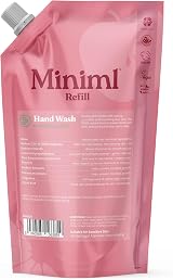 Miniml Hand Soap Refill 1L Cucumber Aloe Vera Eco Friendly Vegan Sensitive Skin