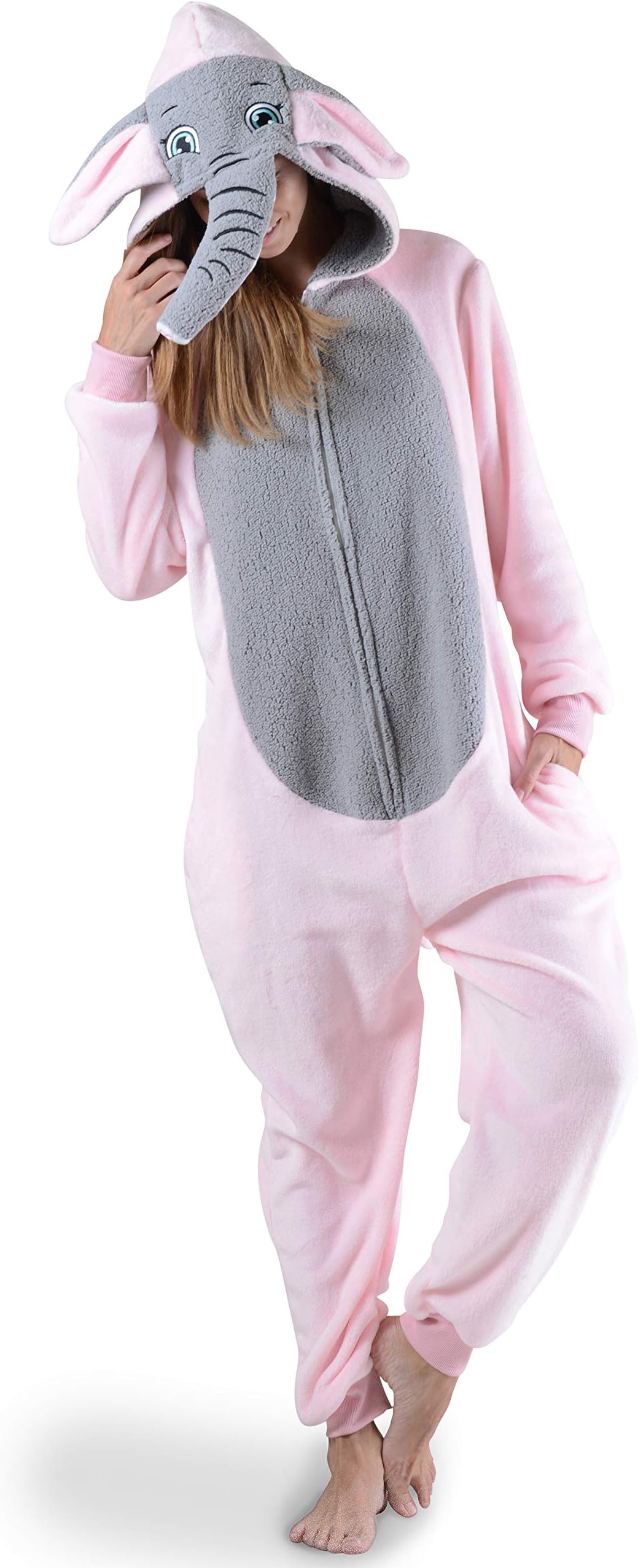 Unisex Women's Animal Onesie Pajama Men's Halloween Costumes