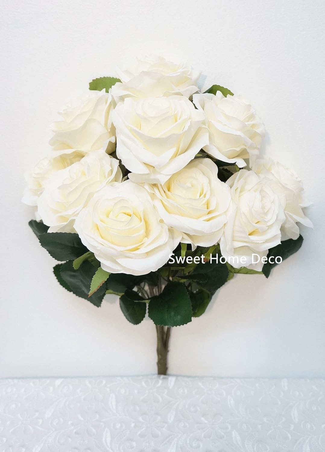 artificial plants unlimited competitor on Home Decor The Most Beautiful Roses For Wedding Home Decor Sweet Home Deco 18 Princess Diana Rose Silk Artificial Flower Valentine S Day 10 Stems 10 Flower Heads White Home Decor