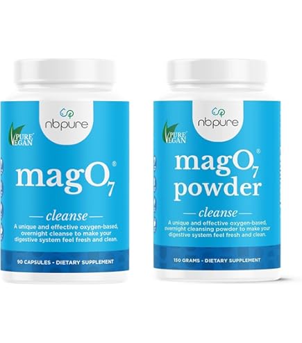Amazon.com: nbpure MagO7 + Poobiotics Gut Health Bundle | Oxygen