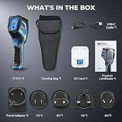 TOPDON TC004 Thermal Imaging Camera, 320 x 240 TISR