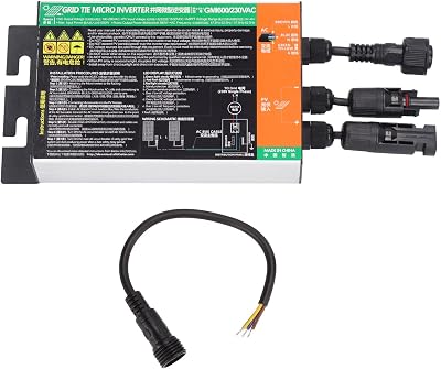 Goshyda 600W Pure Sine Wave Grid Tie Inverter MPPT DC 50V AC 230V IP55