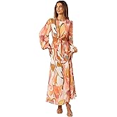 Petal & Pup Womens Laquin Long Sleeve Maxi Dress