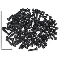105 Pieces M2.5 x 10mm Button Head Socket Cap