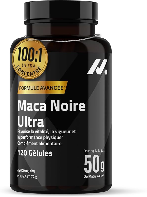 Maca Noire Ultra Extra Forte 50.000 mg Équiv. (100:1) par Dose - 120 Gél. — photo 1 sur 8