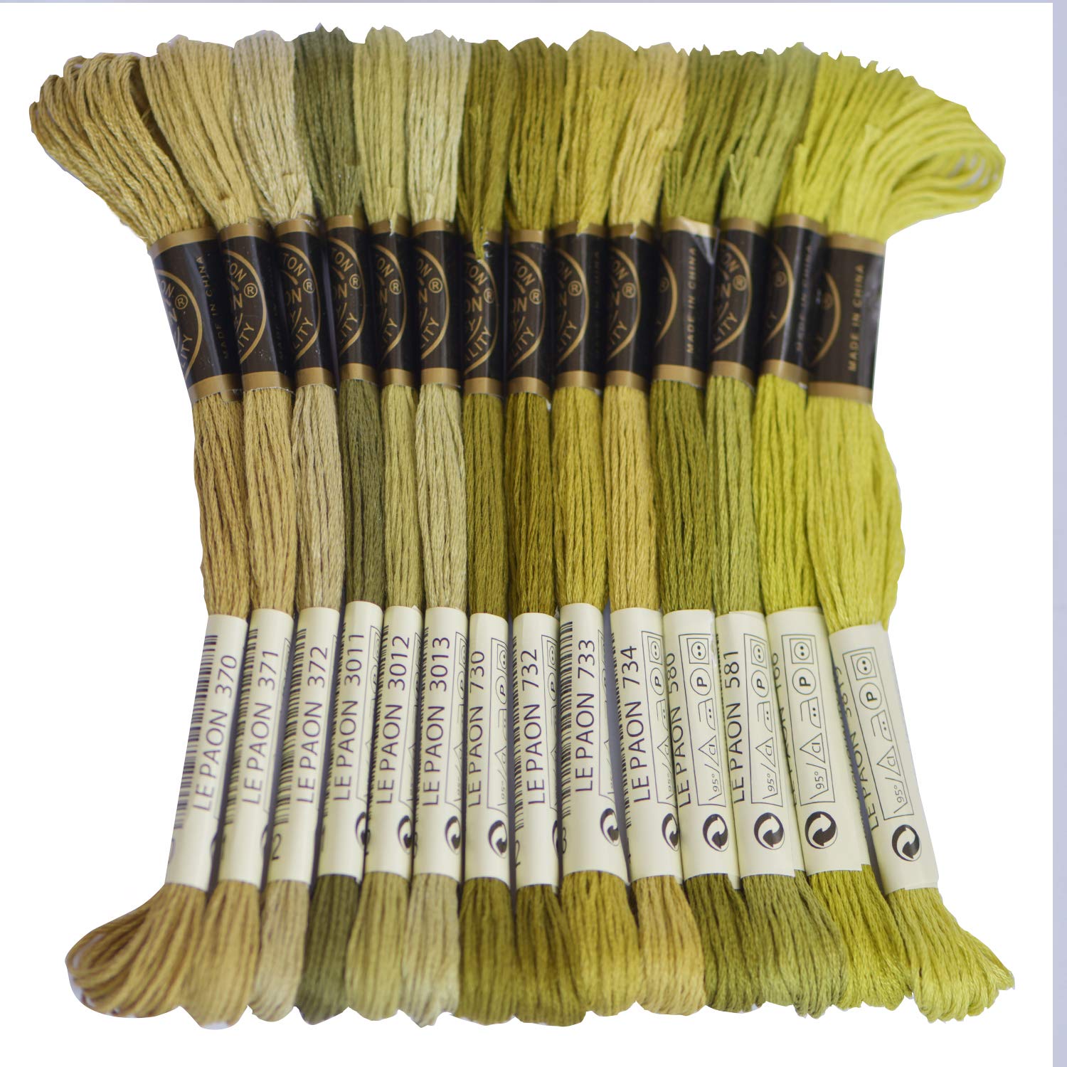 Premium Rainbow Color Embroidery Floss - Cross