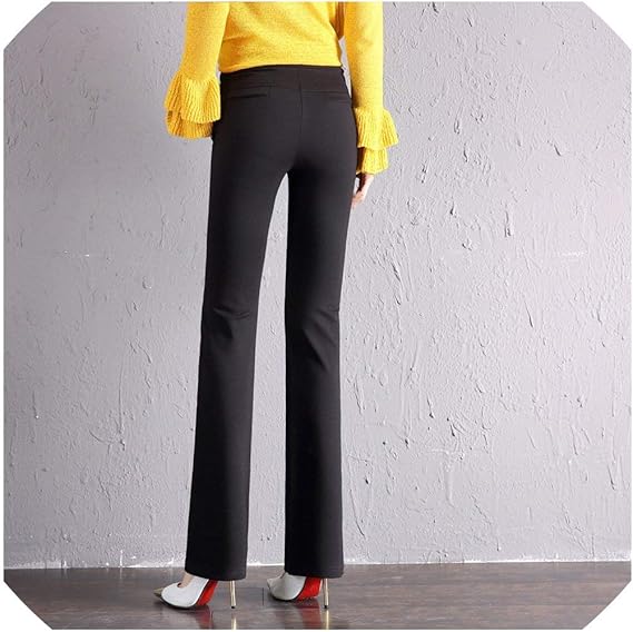 Amazon Co Jp レディースストレートパンツスリムストレートワイルドパンツ 服 ファッション小物