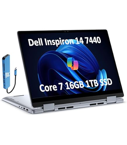 Amazon.com: Dell Inspiron 14 7440 2-in-1 Business Laptop (14