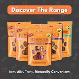 PET MUNCHIES Chicken and Cheese Dog Treats 100g 8 Pack Premium Chews view 7