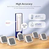 SONOFF SNZB-02D 2 Pack Zigbee LCD Temp Humidity Sensor with Battery view 3