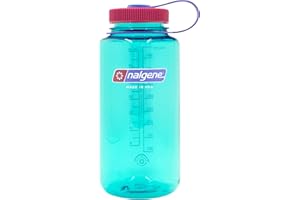 Nalgene Tritan Wide Mouth Surfer with Red Cap, 1 Count