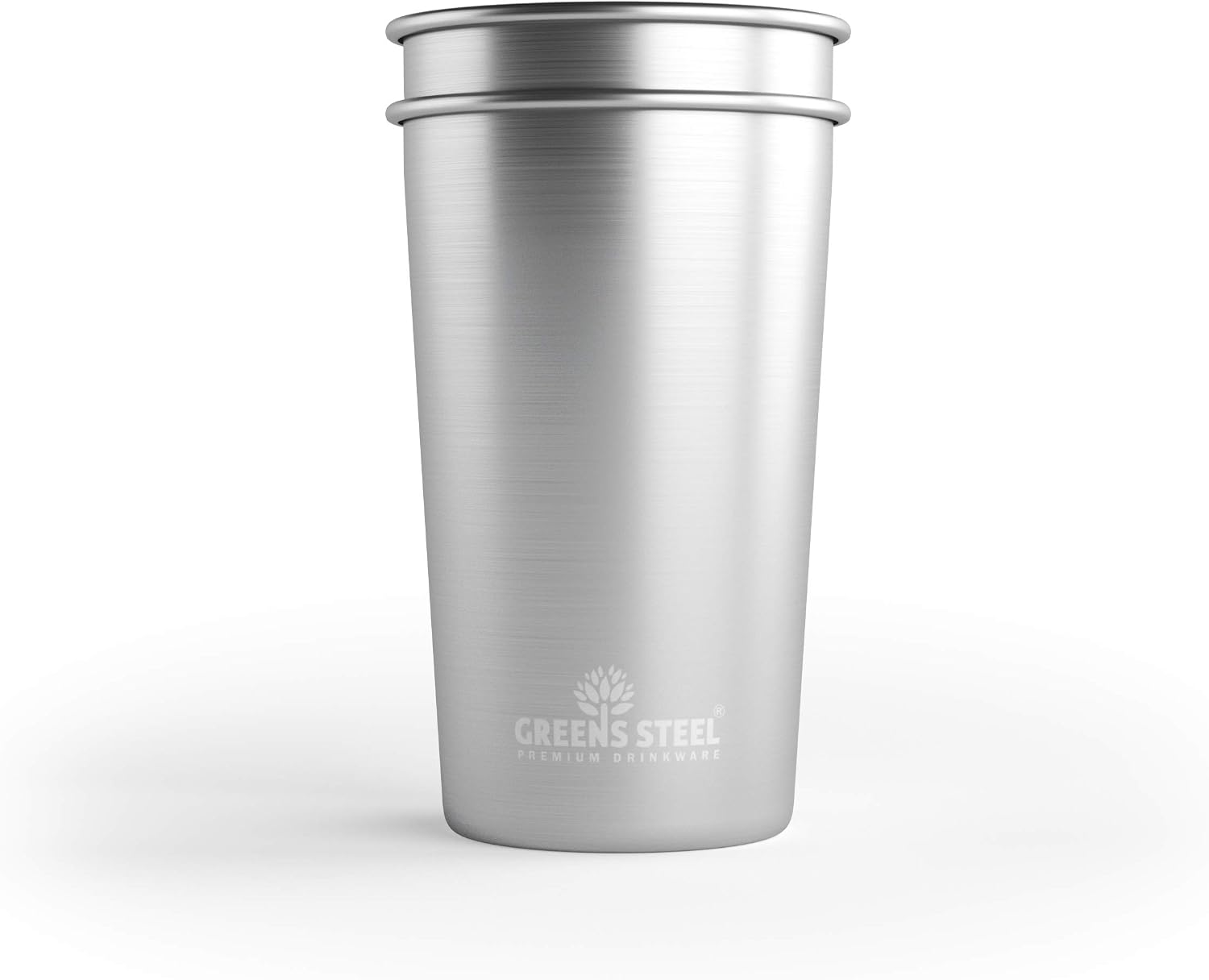 Greens Steel Stainless Pint Cup - 600ml /20oz, 4 count (Pack of 1) - Image 3