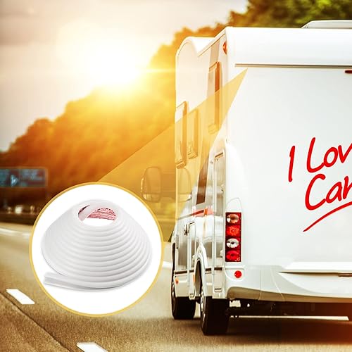 40 FT RV Rain Gutter, Drip Rail, J-Shape Rain Gutter With 4 RV Rain - View #2