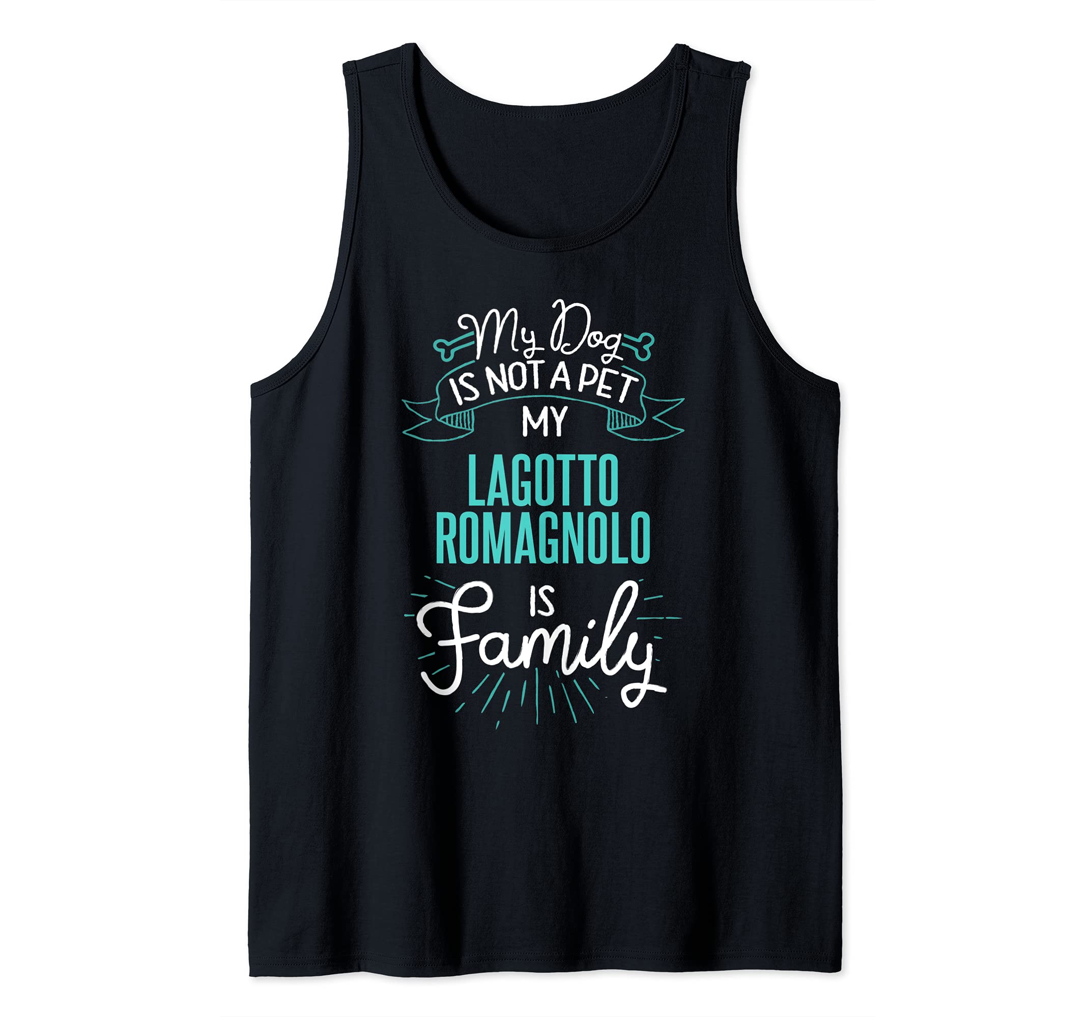Cute Lagotto Romagnolo Design Family Dog Giftn Tank Top