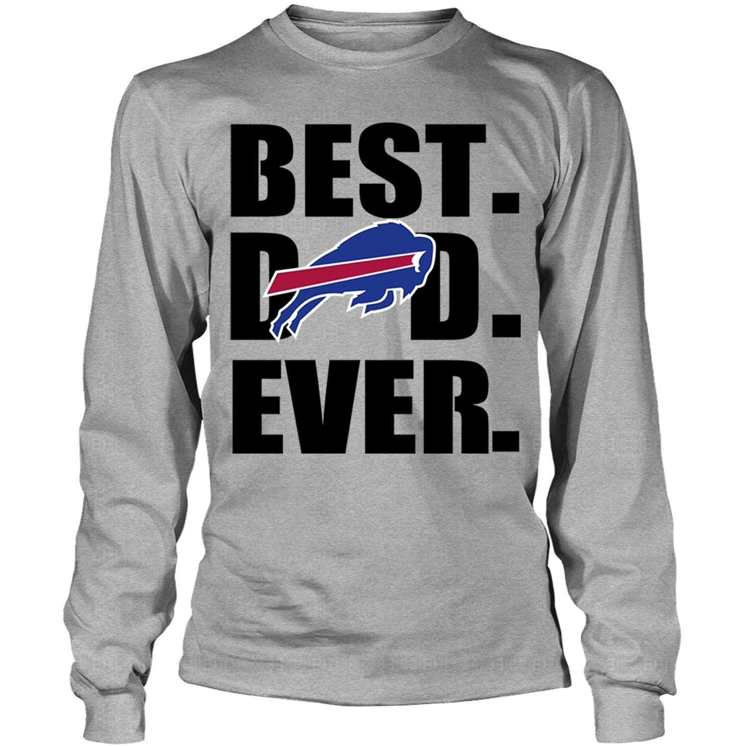 Buffalo Bills Logo T Shirt Best Dad Ever T Shirt Long &hellip;