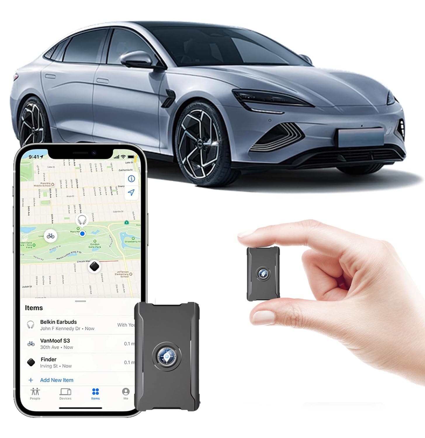 Photo 1 of GPS Tracker for Vehicles, Cars & Kids - Real-Time 4G LTE Tracking Device with Global Coverage | No Subscription | IP67 Waterproof Magnetic Mount | 6-Month Battery | Compatible with iOS & Android