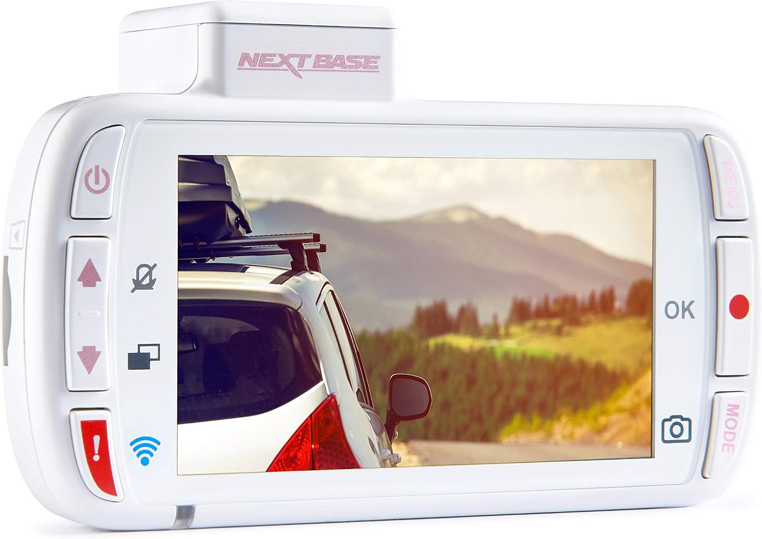 Nextbase 312GW - Full 1080p HD In-Car Dash Camera DVR - 140° Viewing Angle - WiFi and GPS -Rose/White, Rose Gold, 312GW Rose/White - Image 3