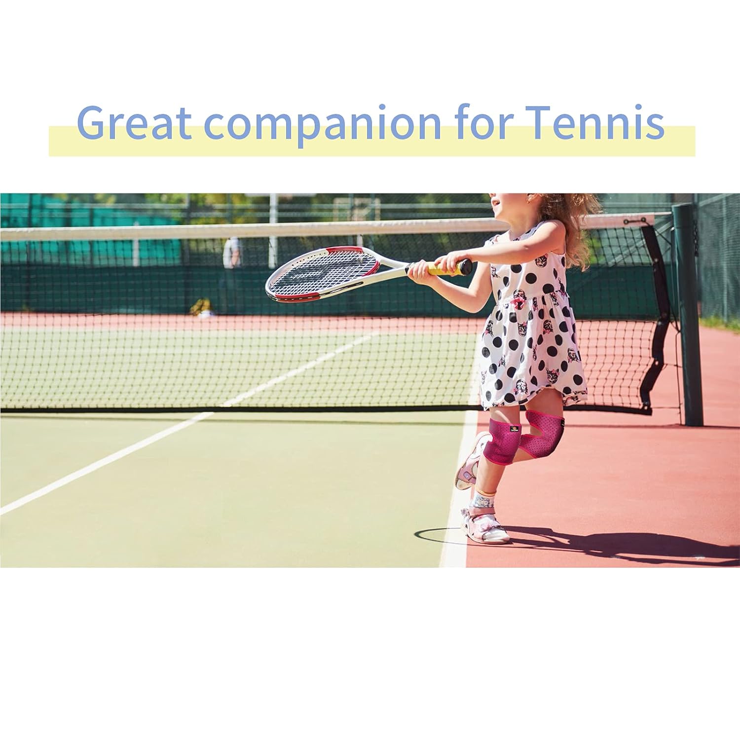 Adjustable Knee Pad for Children, Unisex Kids’ Protective Knee Brace with Padded Sponge for Volleyball, Tennis, Badminton, Yoga, Basketball, Cycling, Running, Dancing: Industrial & Scientific