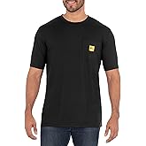 Wells Lamont Industrial Mens Jersey Plaited Performance Pocket Tee