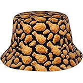 Food Bucket Hat for Men Women, Funny Bucket Hats, Unisex Packable Sun Hat Fisherman for Summer Outdoor, Beach Travel