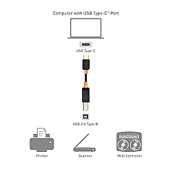 Cable Matters USB C Printer Cable 6.6 ft