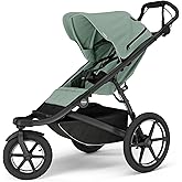 Thule Urban Glide 3 Single Child All-Terrain Stroller, Lightweight, Air-Filled Tires &amp; Suspension, Integrated Hand Brake