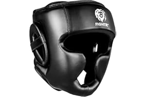 FIGHTR Boxing Headgear with Best fit | Boxing Helmet Guard for Sparring | Adjustable Size for MMA, Muay Thai, Kickboxing & Martial Arts