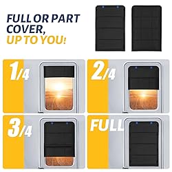 2 Pack RV Door Window Shade Cover - RV Blackout
