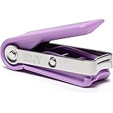 EDJY Fingernail Cutter - Precision Stainless Steel Nail Cutter for Fingernails | Sharp Blade, Ergonomic Design, Durable & Rust-Resistant | Ideal for Men and Women | Lilac
