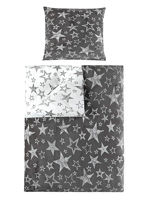 Cashmere Touch Warme Winter Bettwäsche Stella Taupe, ähnlich Nicky Teddy Coral Fleece, in 135x200 und 155x220, 2tlg. Set 155x