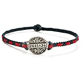 Men's Health & Well Being Charm Bracelet in Silver