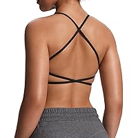 Aoxjox Women's Workout Sports Bras Fitness Sienna Low Impact Bra
