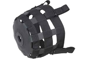 Best Friend Standard Grazing Muzzle - Lightweight & Ventilated Horse Muzzle w/Padded Noseband, Attachment to Horse Halter, Re